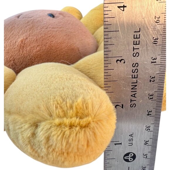 Jellycat Fleury Plush Pillow Toy 15" Polyester Yellow & Brown With Tags Gift - Picture 12 of 12